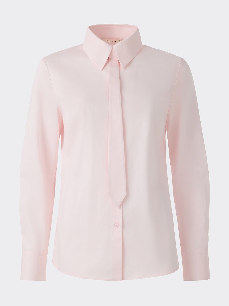 Рубашка со съемным галстуком