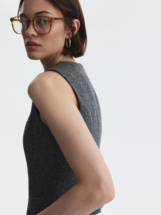 Жилет из твида: фото №7