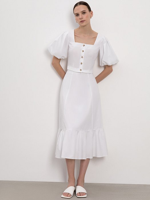 Топ с объемными рукавами : фото №2