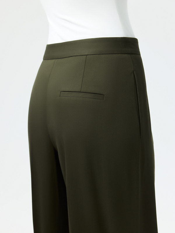 Широкие брюки со стрелками