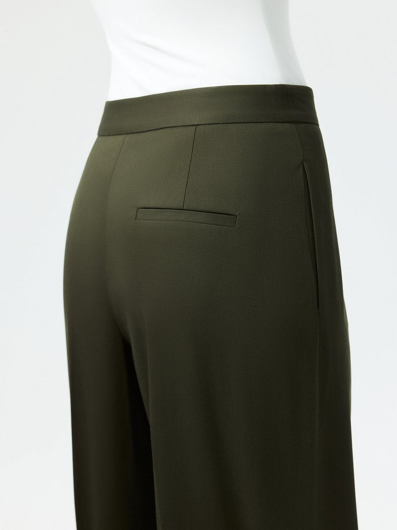 Широкие брюки со стрелками