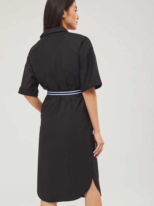 Черные платья-рубашки
: фото №3