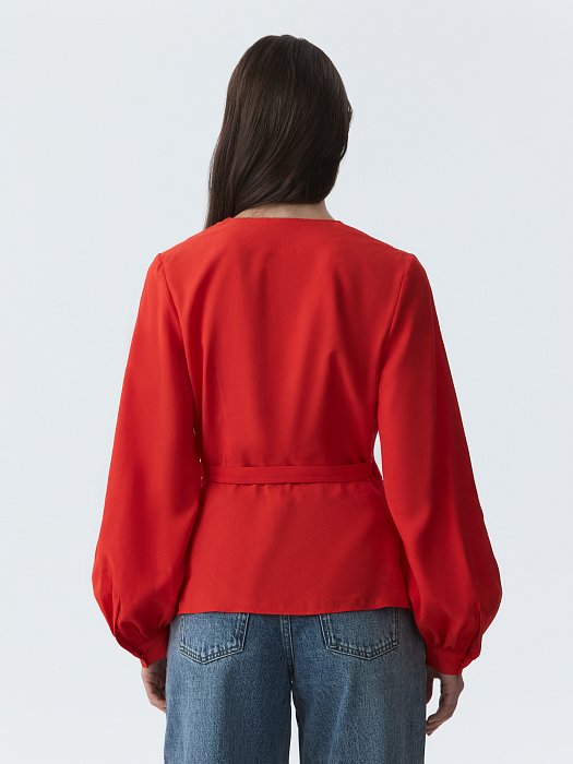 Блуза на запах: фото №4