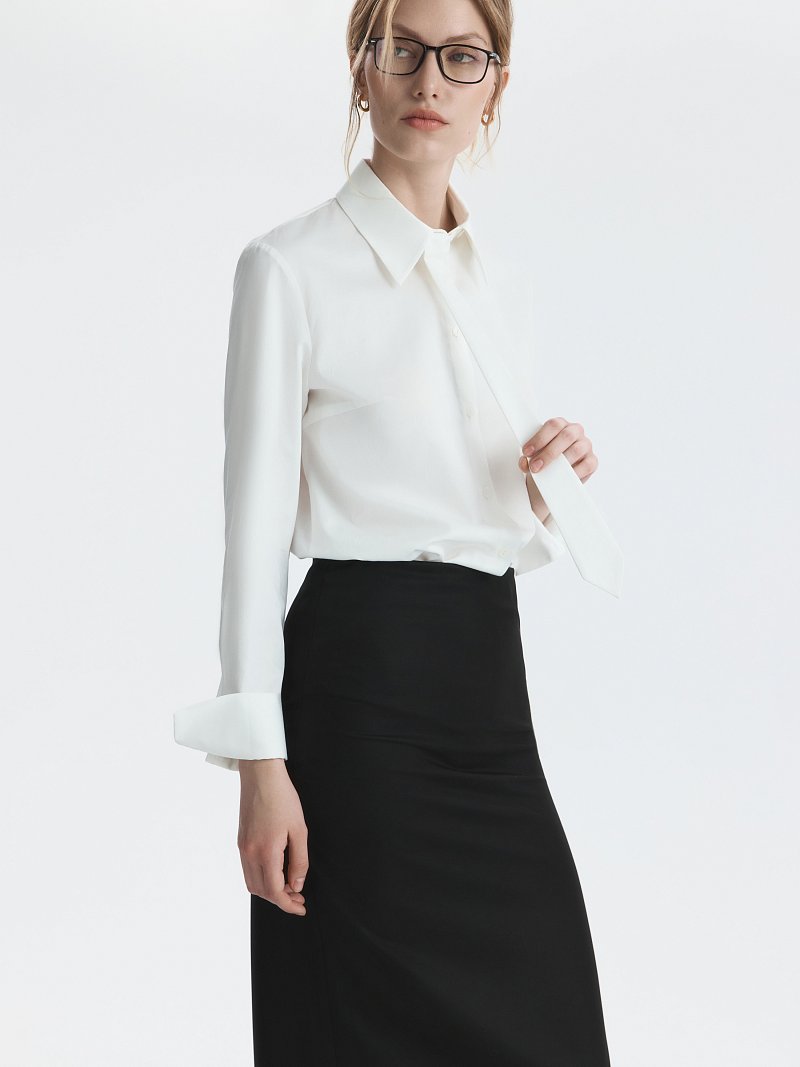 Классическая юбка-миди