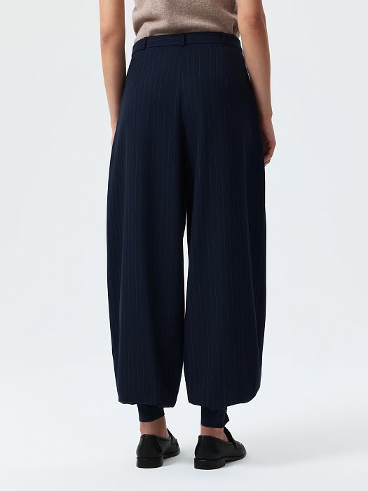 Шаровары из костюмной ткани: фото №5