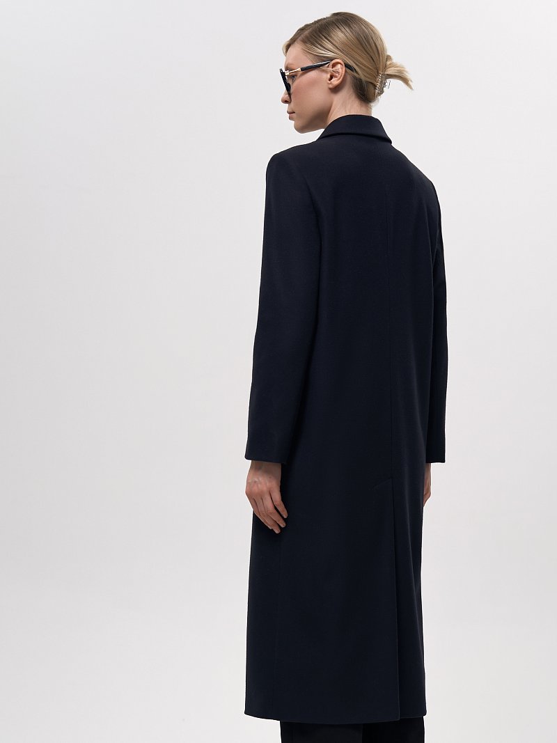 Удлиненное пальто из шерсти (Р158)