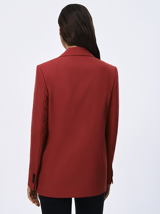 Двубортный прямой жакет: фото №7