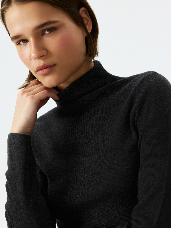 Водолазка с шерстью мериноса