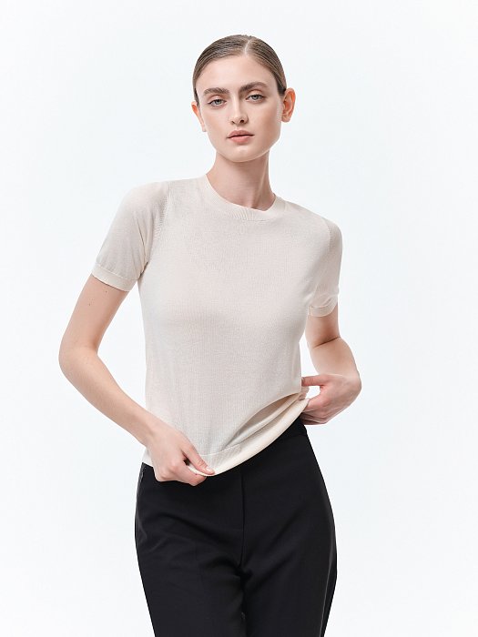 Джемпер с короткими рукавами: фото №3