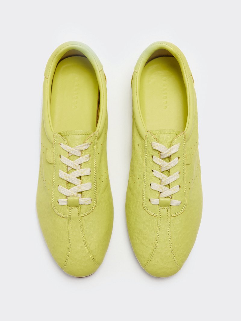 Кроссовки из натуральной кожи 