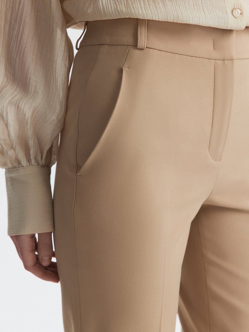 Укороченные брюки из вискозы