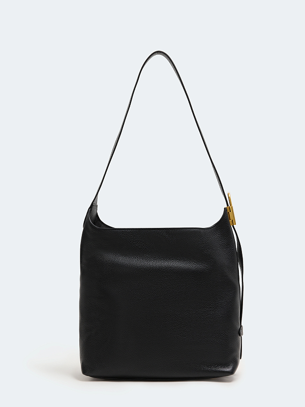 Кожаная сумка с кошельком