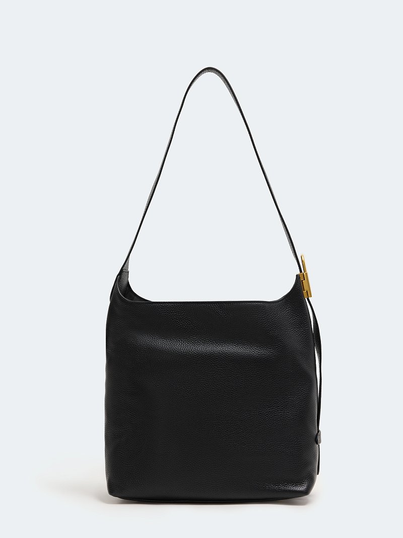 Кожаная сумка с кошельком