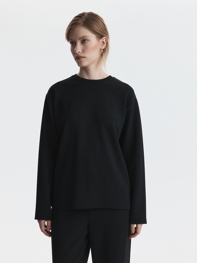 Лонгслив из лайкры