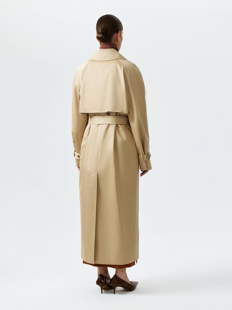 Плащ со съемным утеплителем