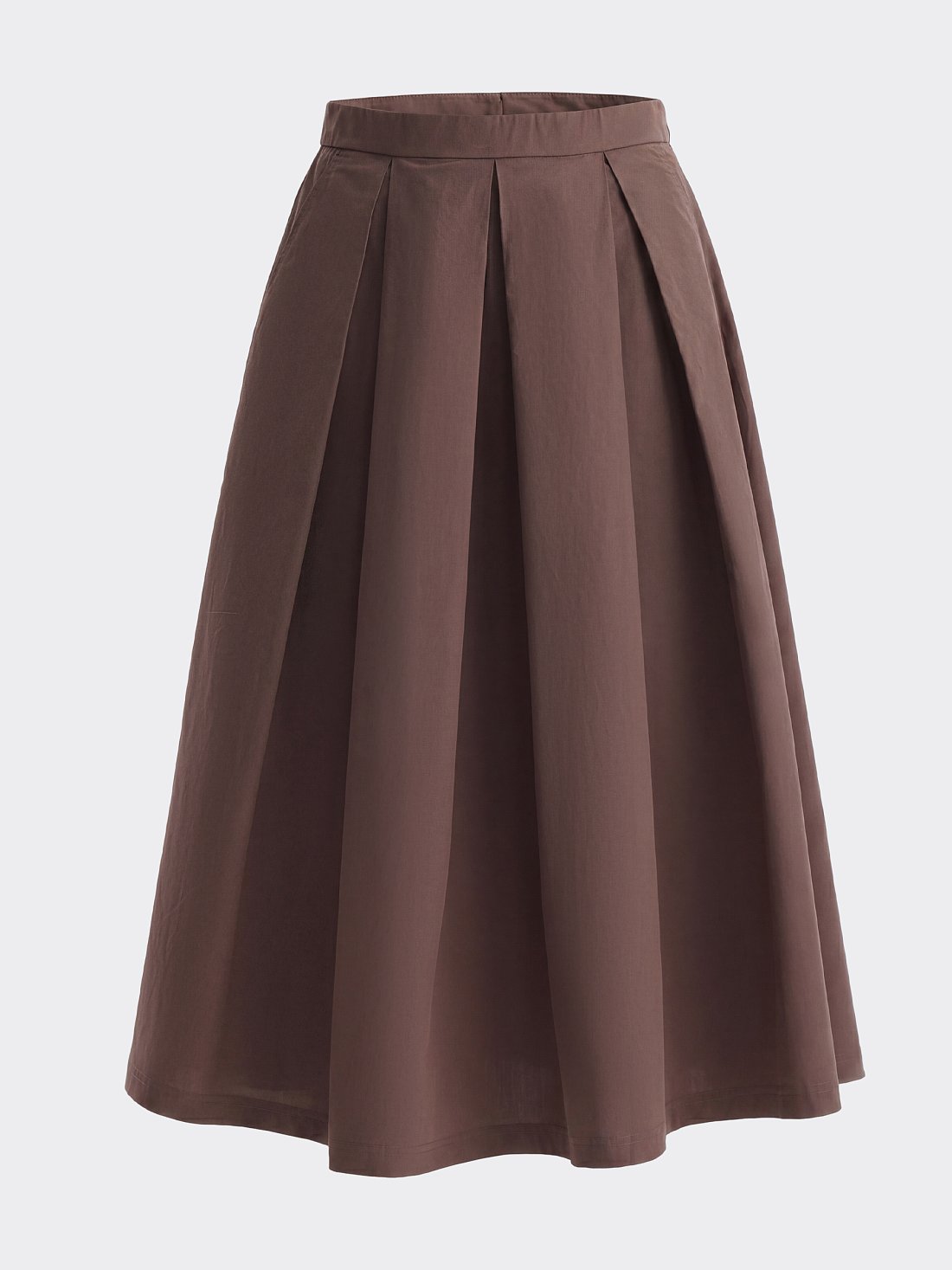 Юбка в складку из хлопка: фото №1