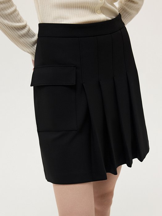 Расклешенная юбка со складками: фото №2