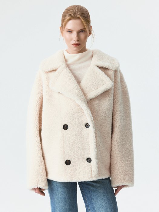 Короткая шуба из искусственного меха: фото №3