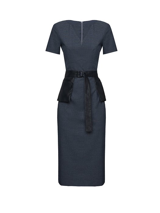 Платье с двусторонней баской: фото №5