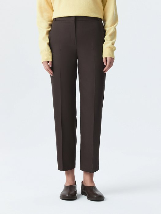 Зауженные брюки со стрелками: фото №3