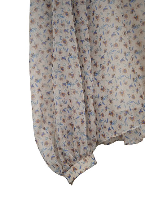 Блуза из шифона с принтом: фото №9