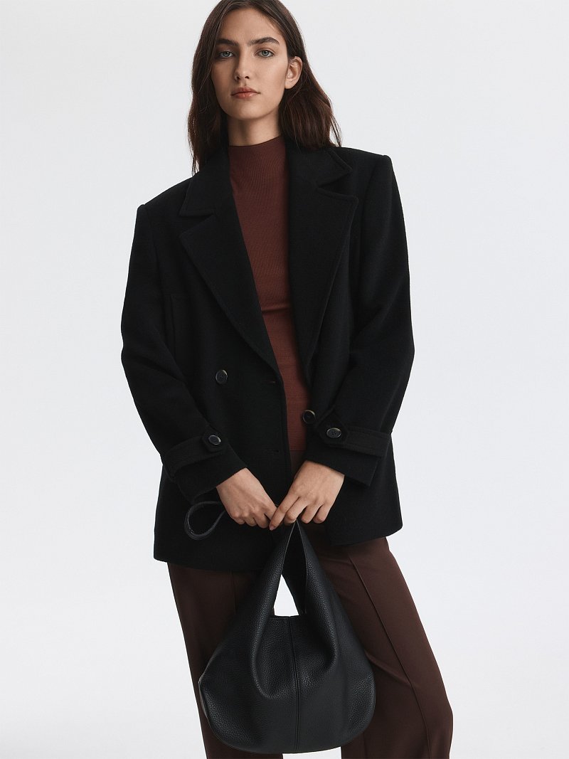 Полупальто в стиле жакета (Р158)