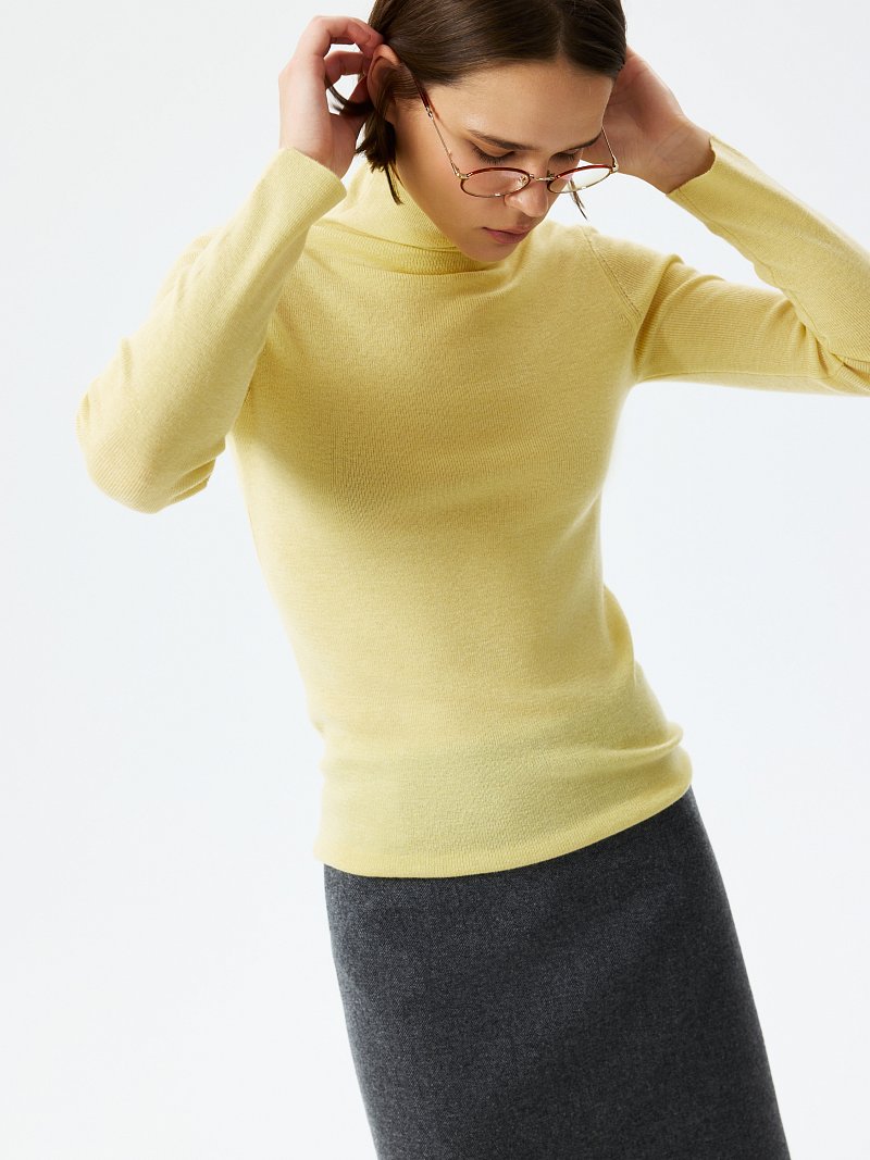 Водолазка с шерстью мериноса