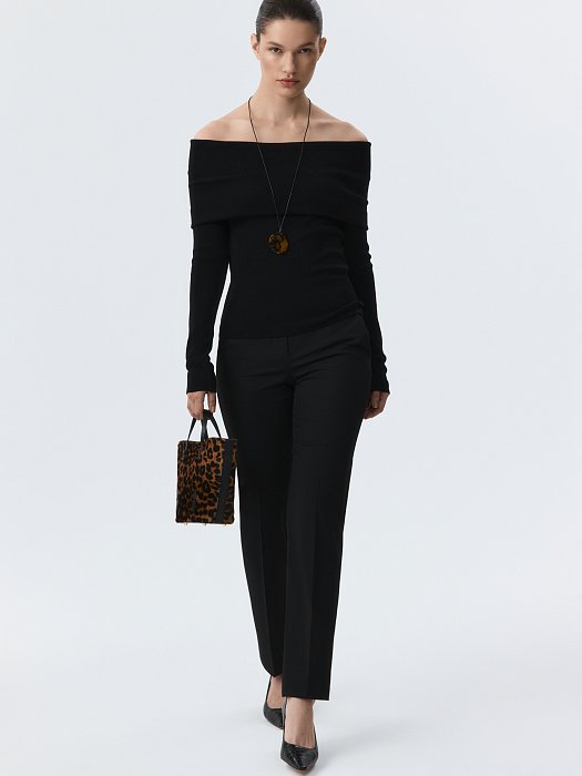 Зауженные брюки со стрелками: фото №6