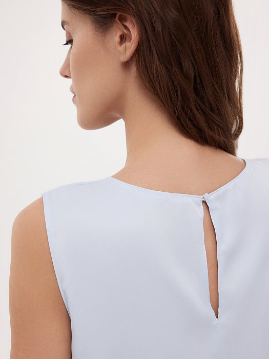 Топ из атласной вискозы: фото №3