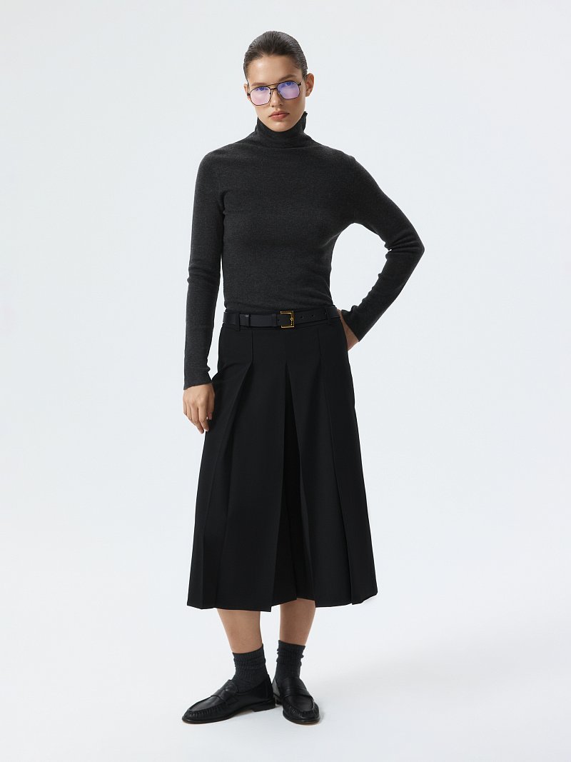 Кюлоты со складками 