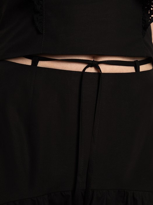 Ярусная юбка со сборкой : фото №5