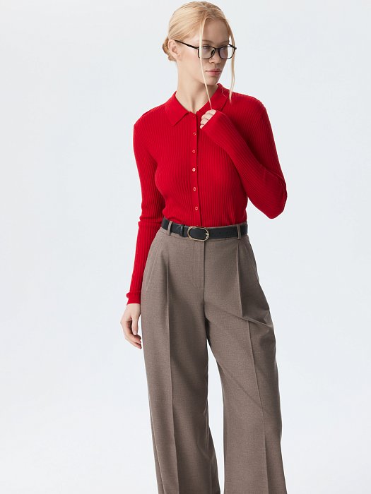 Широкие брюки из фланели: фото №2