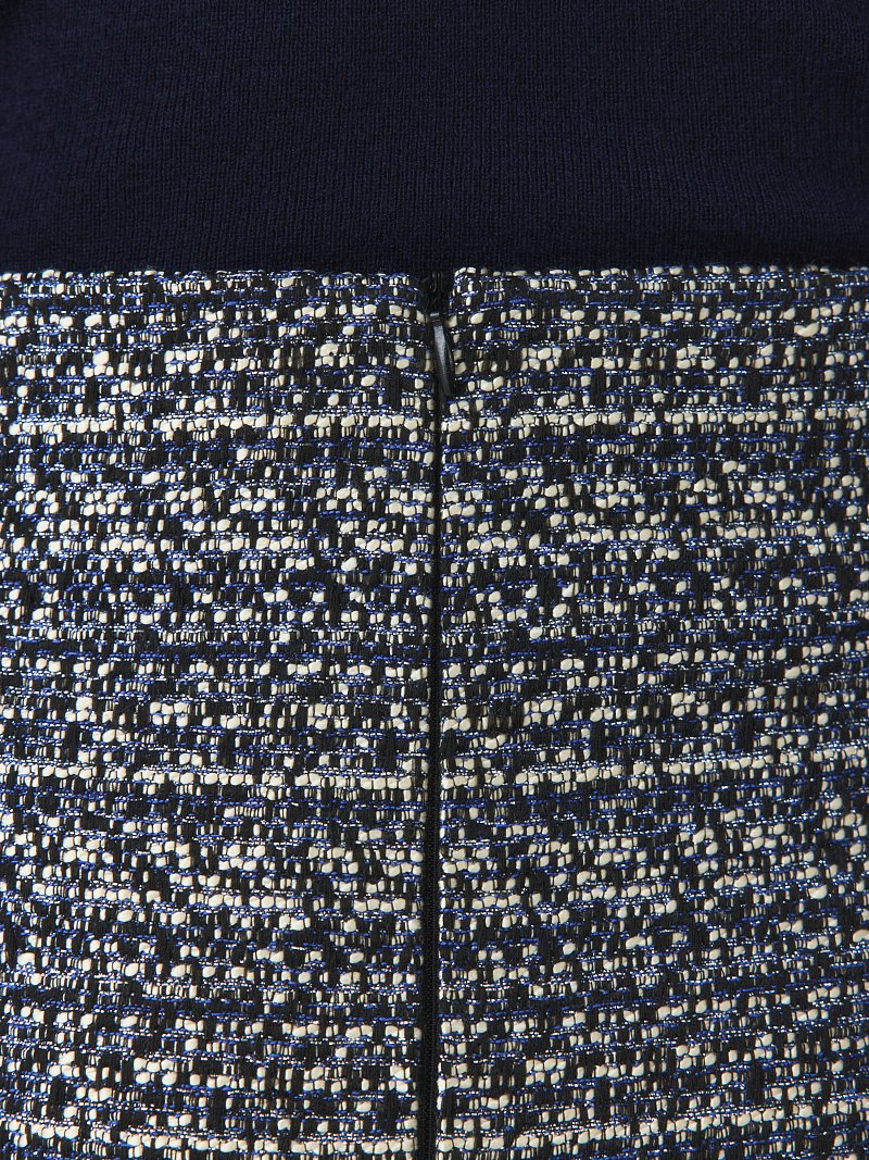 Мини-юбка из твида