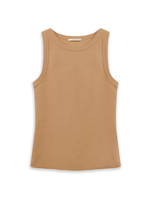 Однотонный топ из хлопка: фото №4