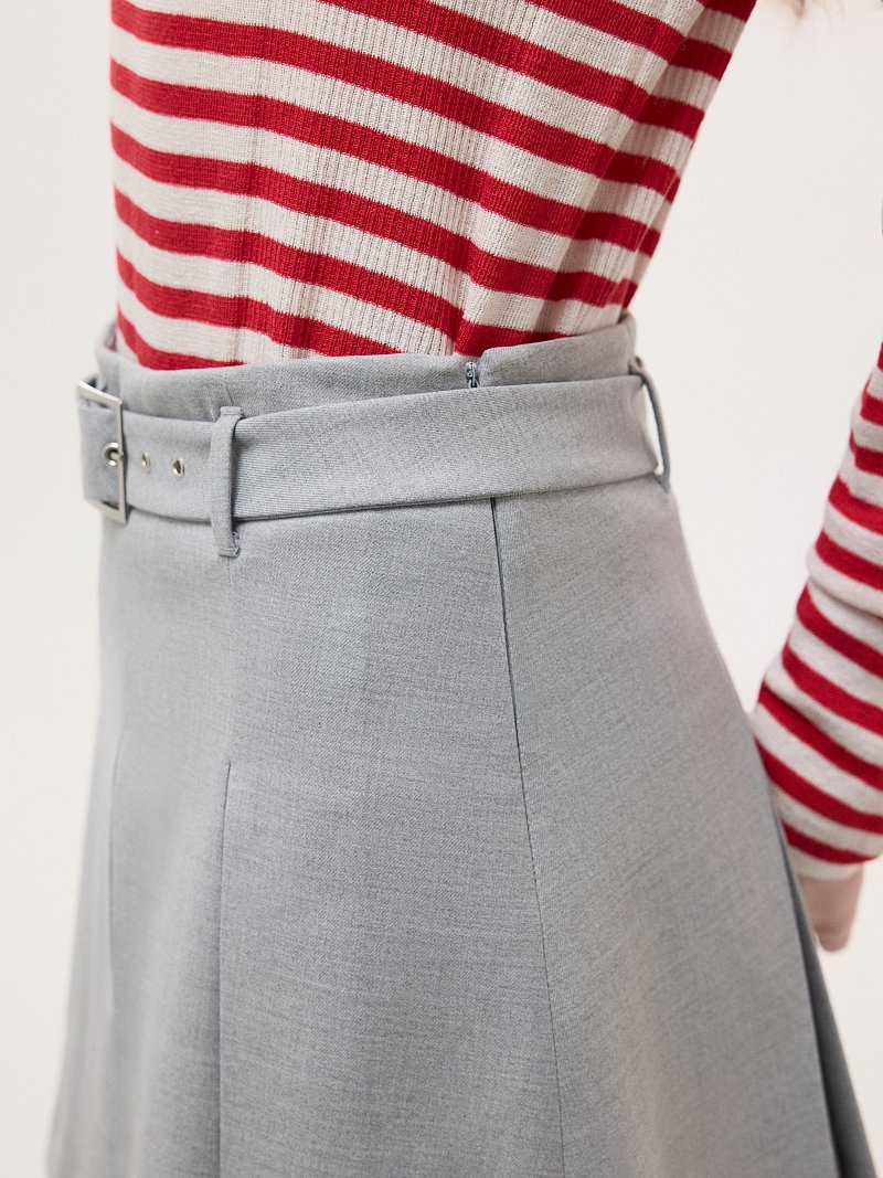 Брюки с юбкой