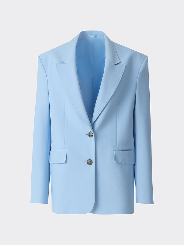 Прямой жакет из хлопка