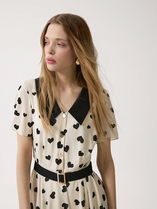 Платье с поясом: фото №5