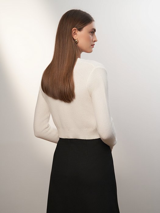 Укороченный кардиган : фото №6