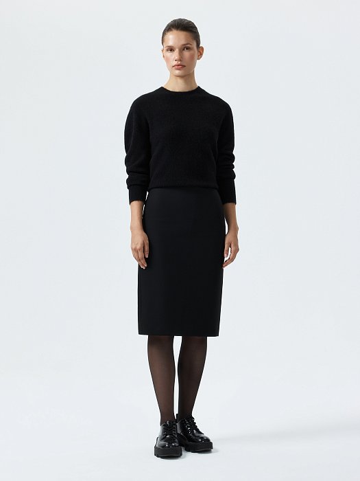 Юбка-карандаш миди: фото №6