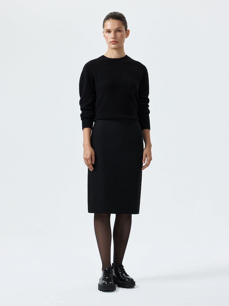 Юбка-карандаш миди