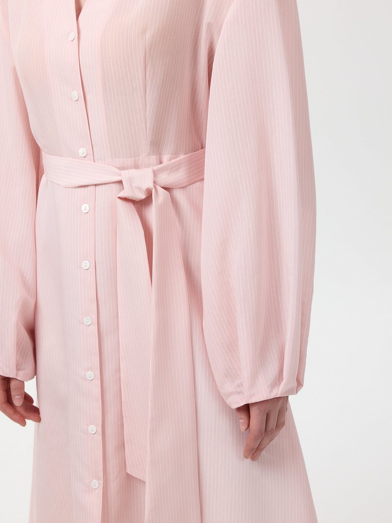 Расклешенное платье из вискозы