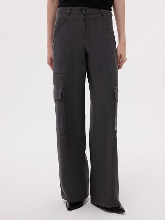 Брюки-карго с патами: фото №2