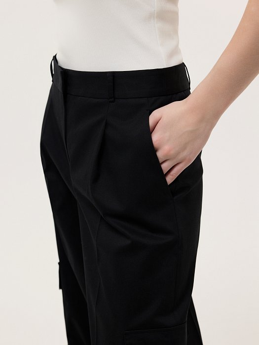 Брюки-карго из хлопка: фото №4