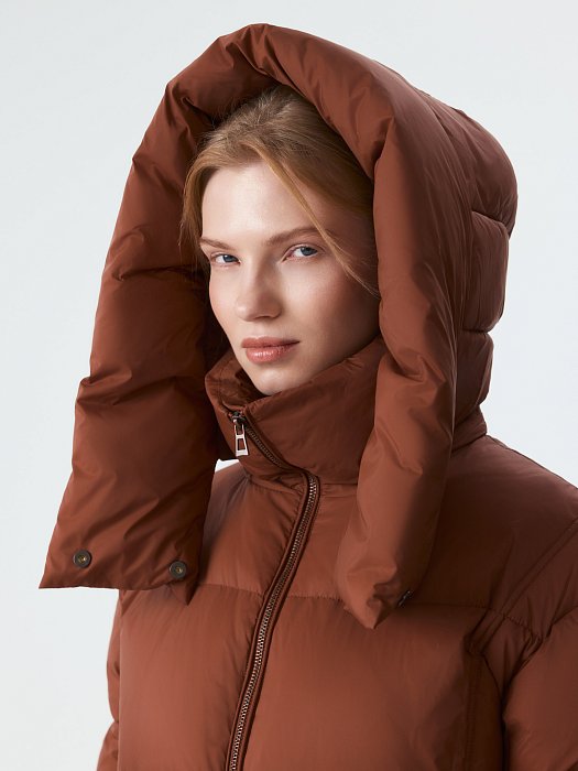 Длинный пуховик : фото №7