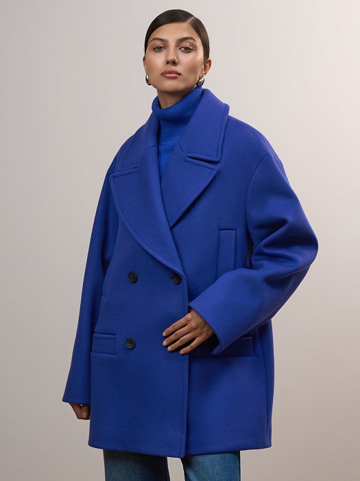Пальто оверсайз шерстяное: фото №2