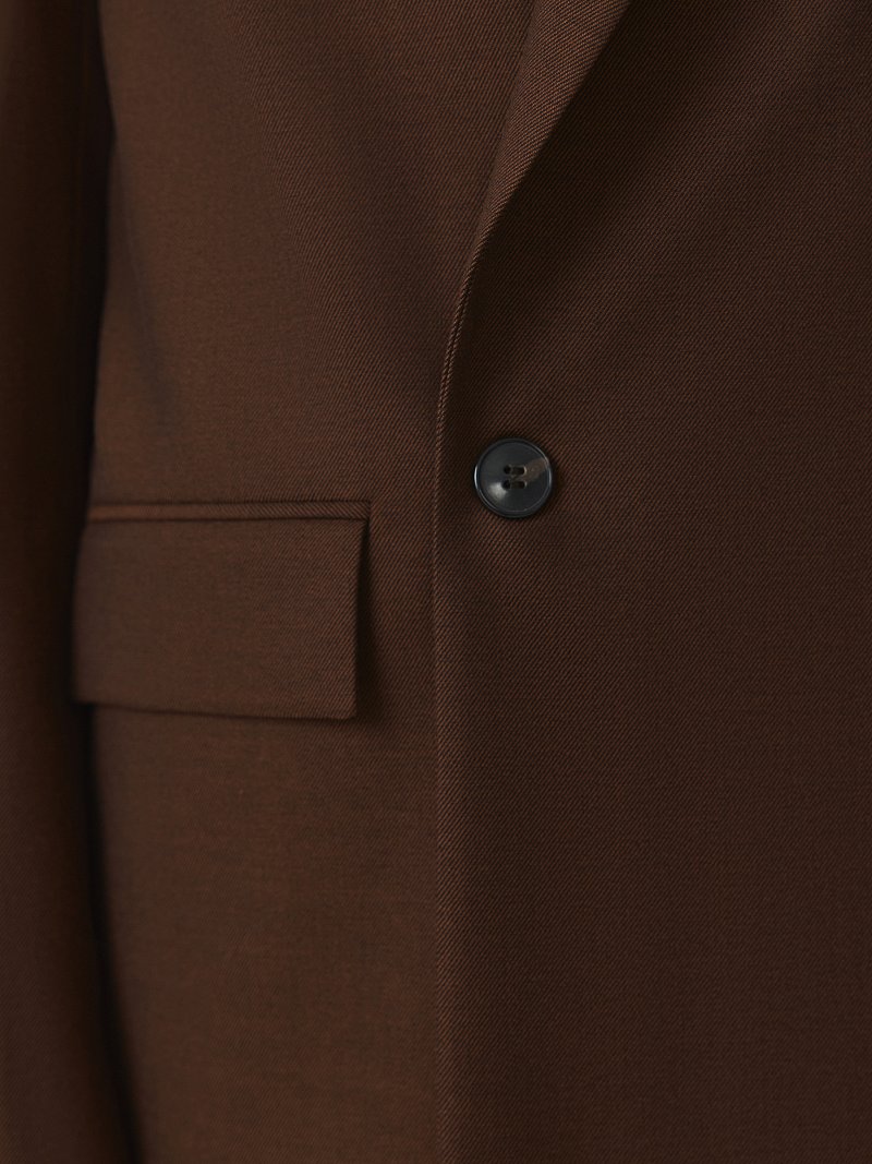 Двубортный удлиненный жакет (Р158)