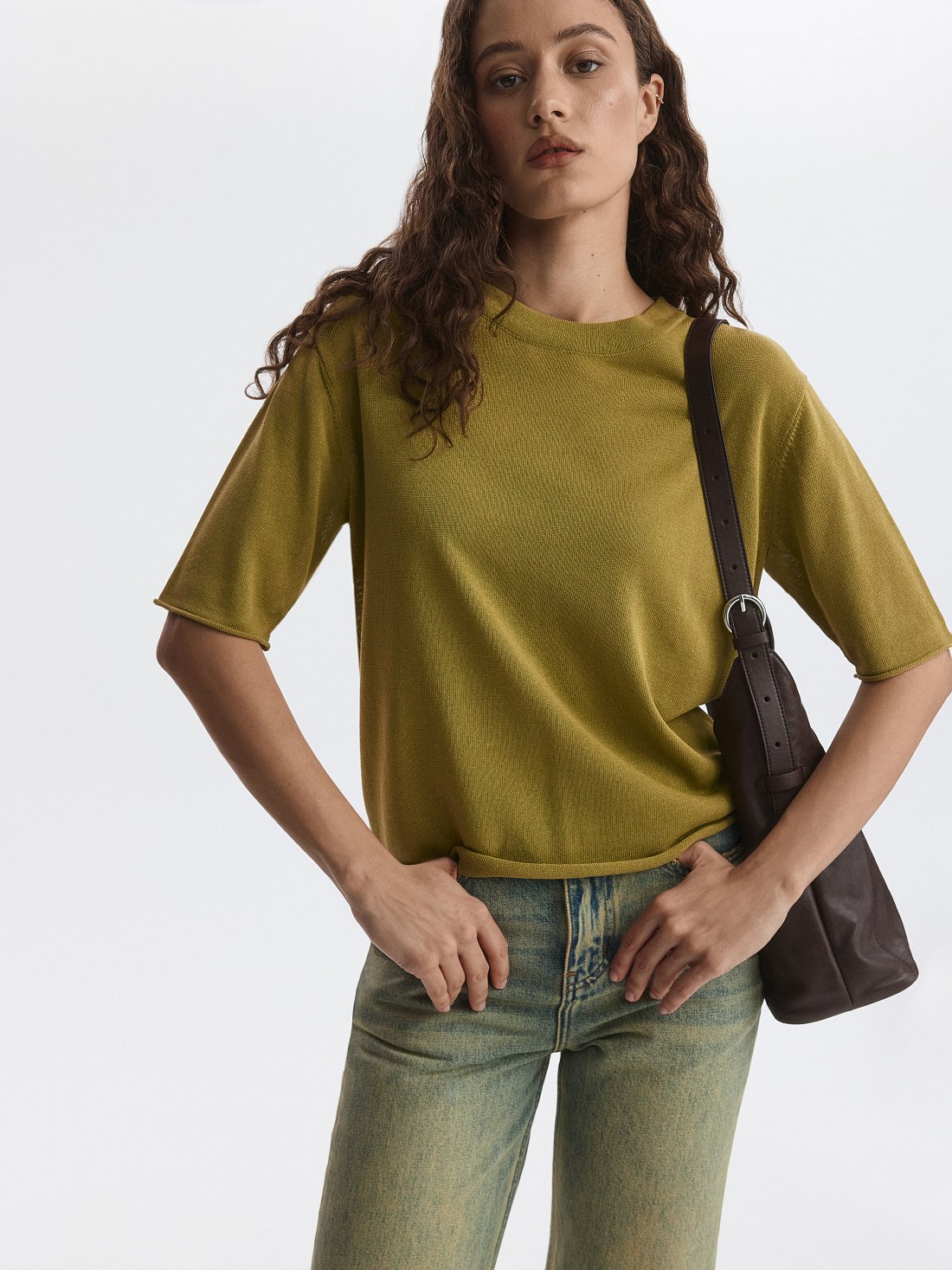 Джемпер с шелком: фото №1