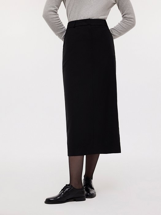 Юбка-макси прямого кроя: фото №2