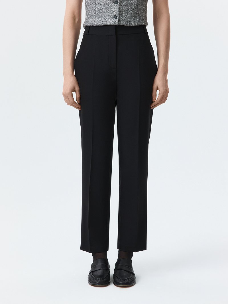 Прямые брюки со стрелками