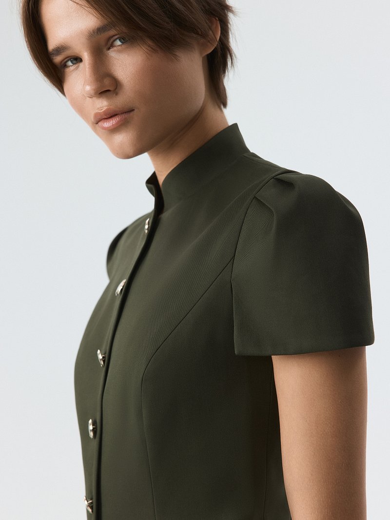 Жакет с короткими рукавами